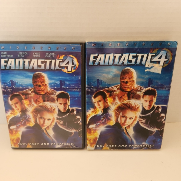 🎬Fantastic 4 Widescreen DVD Movie - Picture 1 of 3